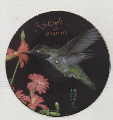 Kid Creole & The Coconuts The Sex Of It 12" vinyl picture disc (12 inch picture record) UK KDC2PTH187554