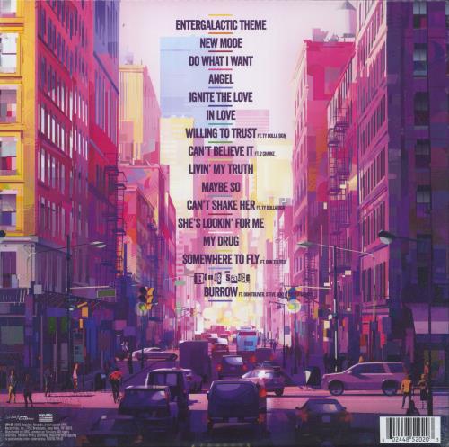 Kid Cudi Entergalactic - Yellow Vinyl - Sealed vinyl LP album (LP record) US 4PGLPEN809412