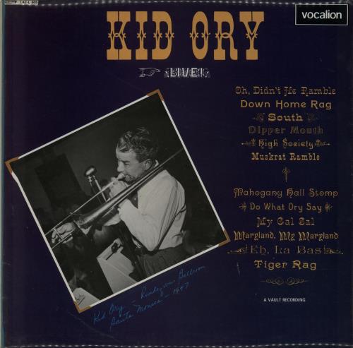 Kid Ory Kid Ory And His Band vinyl LP album (LP record) UK KB5LPKI647602