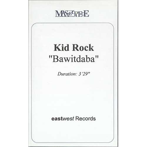 Kid Rock Bawitdaba video (VHS or PAL or NTSC) UK KDRVIBA189403