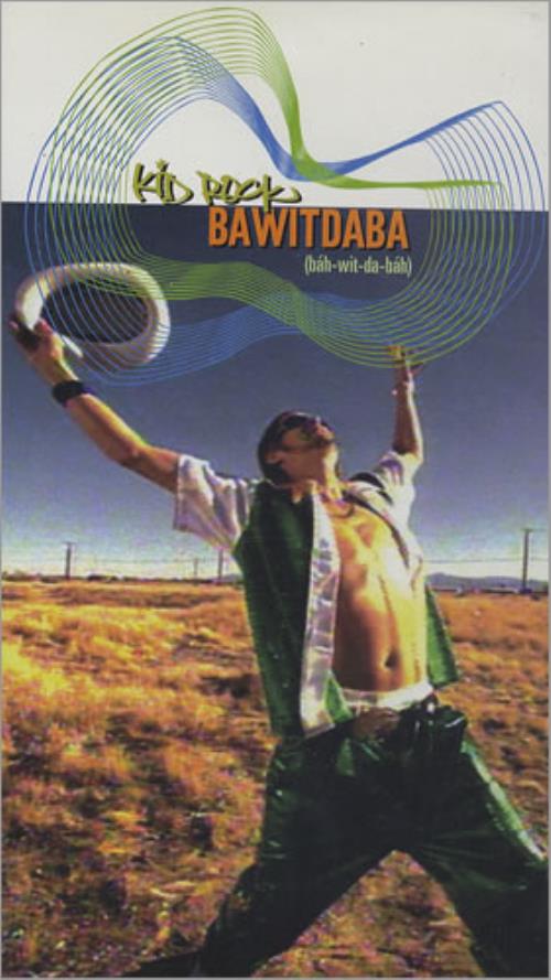 Kid Rock Bawitdaba video (VHS or PAL or NTSC) UK KDRVIBA245579