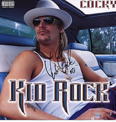 Kid Rock Cocky - autographed display US KDRDICO266942
