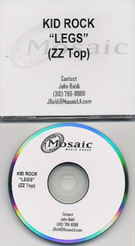 Kid Rock Legs CD-R acetate US KDRCRLE260617