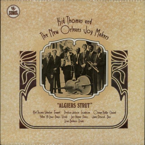 Kid Thomas Algiers Strut vinyl LP album (LP record) UK K5XLPAL645445
