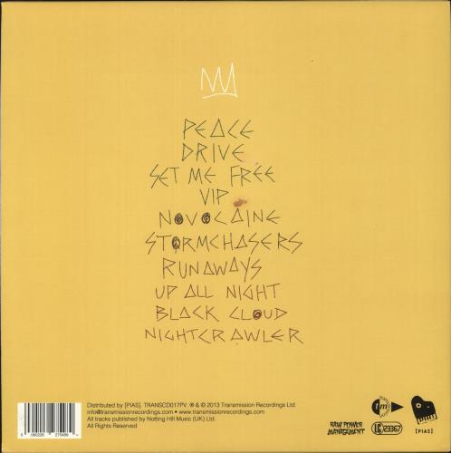 Kids In Glass Houses Peace - Pink Vinyl - Autographed vinyl LP album (LP record) UK KCSLPPE879170