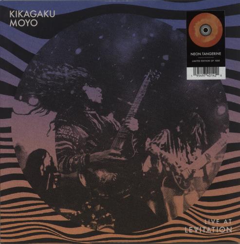 Kikagaku Moyo Live At Levitation - Neon Tangerine Vinyl vinyl LP album (LP record) US OZLLPLI872420