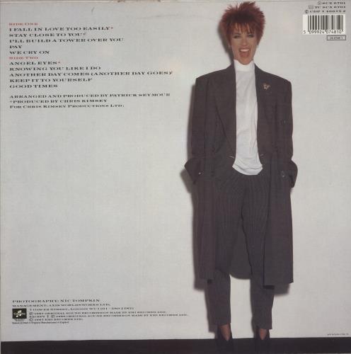 Kiki Dee Angel Eyes vinyl LP album (LP record) UK KDELPAN251285