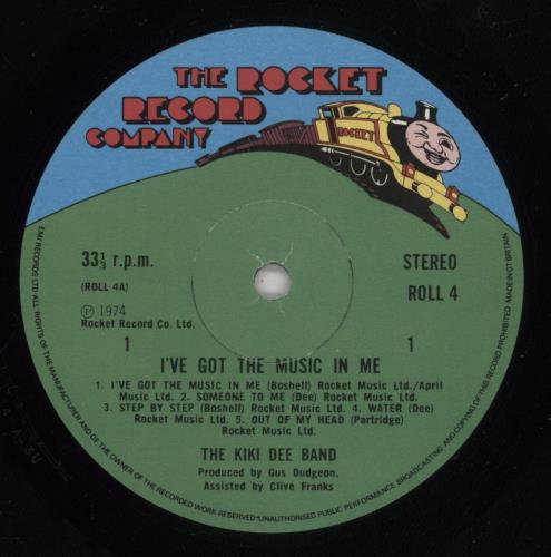 Kiki Dee I've Got The Music In Me vinyl LP album (LP record) UK KDELPIV412076