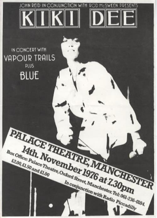Kiki Dee Palace Theatre handbill UK KDEHBPA345109