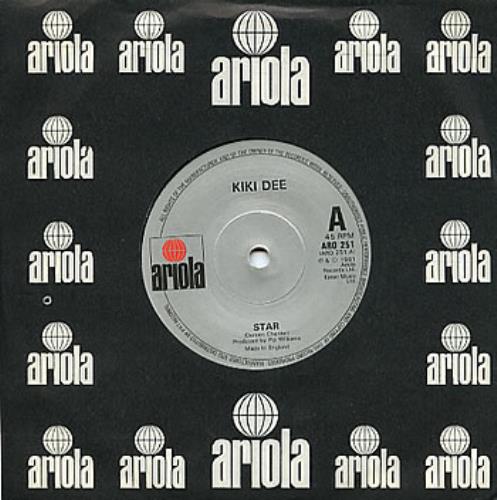 Kiki Dee Star - 4-prong 7" vinyl single (7 inch record / 45) UK KDE07ST297559