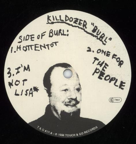 Killdozer Burl 12" vinyl single (12 inch record / Maxi-single) UK KIZ12BU870683