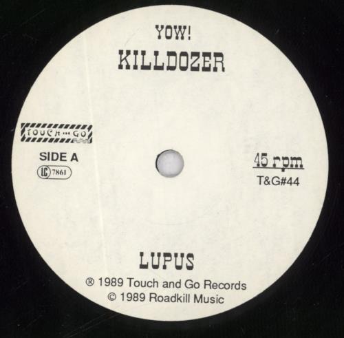 Killdozer Lupus 7" vinyl single (7 inch record / 45) UK KIZ07LU442343