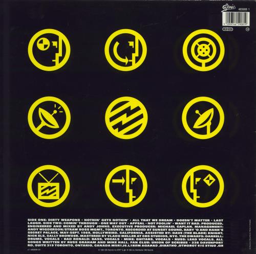 Killer Dwarfs Dirty Weapons vinyl LP album (LP record) Dutch KA7LPDI745694