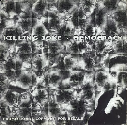 Killing Joke Democracy 12" vinyl single (12 inch record / Maxi-single) UK KIL12DE102628
