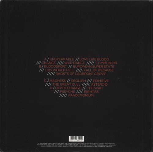 Killing Joke Down By The River + Bonus DVD + Autographed 2-LP vinyl record set (Double LP Album) UK KIL2LDO778150