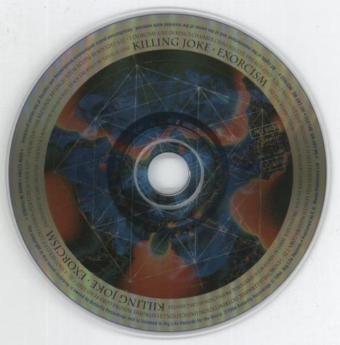 Killing Joke Exorcism CD single (CD5 / 5") UK KILC5EX45669