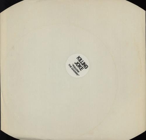 Killing Joke Follow The Leaders - WL Promo 10" vinyl single (10 inch record) UK KIL10FO103586