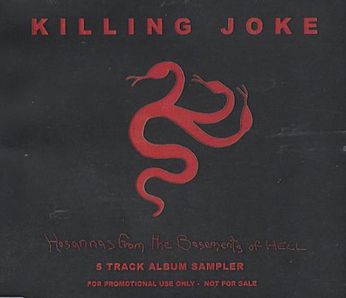 Killing Joke Hosannas From The Basements Of Hell CD-R acetate UK KILCRHO356715