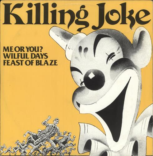 Killing Joke Me Or You? 12" vinyl single (12 inch record / Maxi-single) UK KIL12ME368676