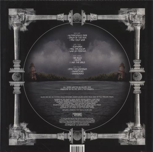 Killing Joke Pylon - Coloured Vinyl + Hype Sticker 2-LP vinyl record set (Double LP Album) UK KIL2LPY778155