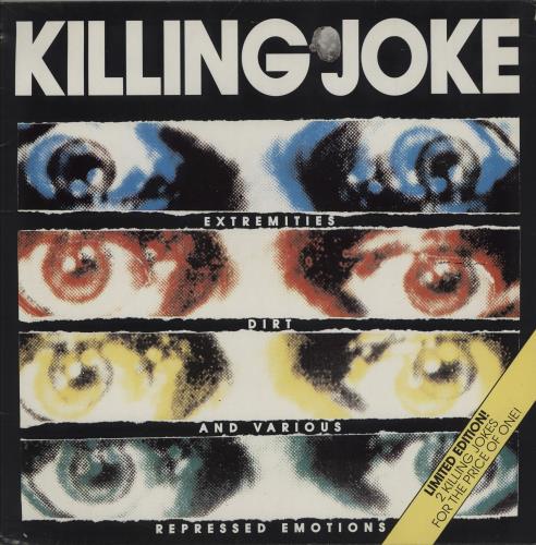 Killing Joke Extremities, Dirt And Various Repressed Emotions 2-LP vinyl record set (Double LP Album) German KIL2LEX315494