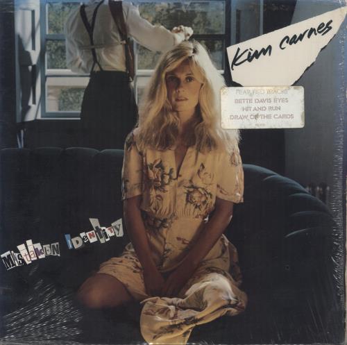 Kim Carnes Mistaken Identity - Shrink vinyl LP album (LP record) US CNSLPMI869499