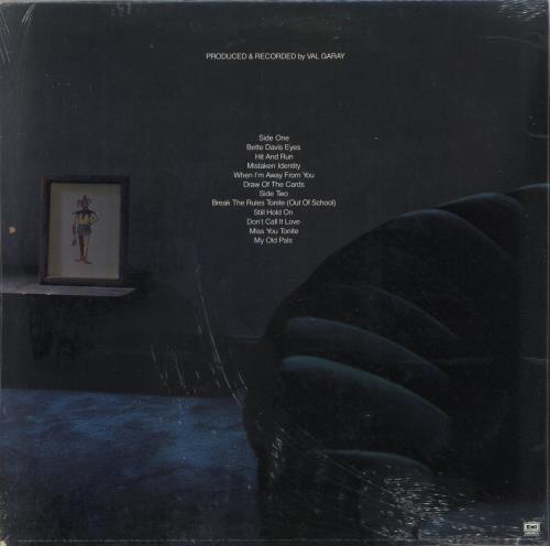 Kim Carnes Mistaken Identity - Shrink vinyl LP album (LP record) US CNSLPMI869499