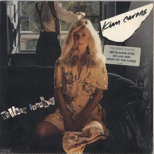 Kim Carnes Mistaken Identity vinyl LP album (LP record) US CNSLPMI727861