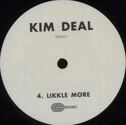 Kim Deal Hot Shot - White Label 7" vinyl single (7 inch record / 45) US KIU07HO680719