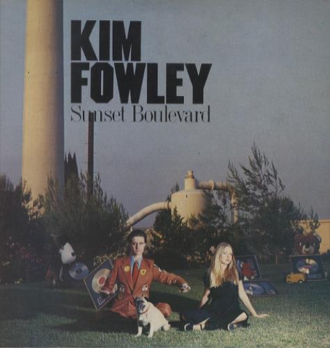 Kim Fowley Sunset Boulevard vinyl LP album (LP record) UK KFWLPSU418038
