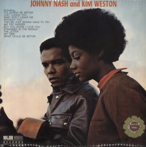 Kim Weston Johnny Nash & Kim Weston vinyl LP album (LP record) UK KIMLPJO846180