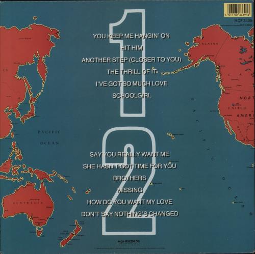 Kim Wilde Another Step vinyl LP album (LP record) UK WILLPAN233451