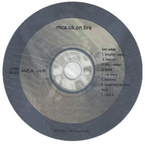 Kim Wilde Breakin' Away CD album (CDLP) UK WILCDBR280693