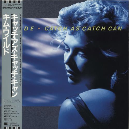 Kim Wilde Catch As Catch Can vinyl LP album (LP record) Japanese WILLPCA119156