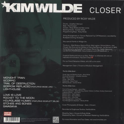 Kim Wilde Closer - Sealed picture disc LP (vinyl picture disc album) UK WILPDCL884527