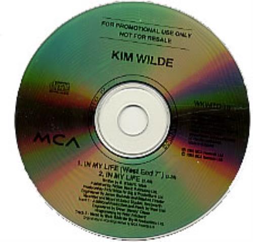 Kim Wilde In My Life CD single (CD5 / 5") UK WILC5IN22966
