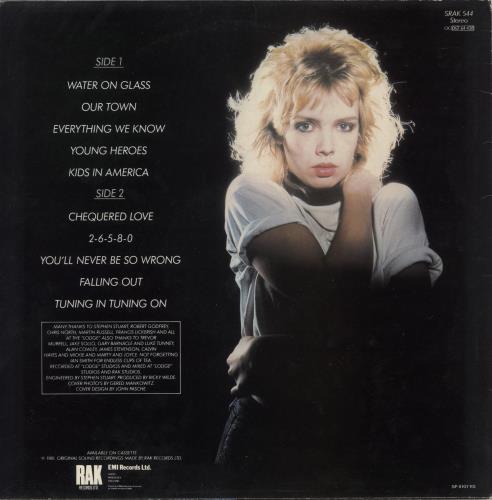 Kim Wilde Kim Wilde - Price Attack sticker vinyl LP album (LP record) UK WILLPKI881114