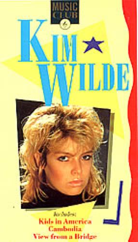 Kim Wilde Kim Wilde video (VHS or PAL or NTSC) UK WILVIKI39882