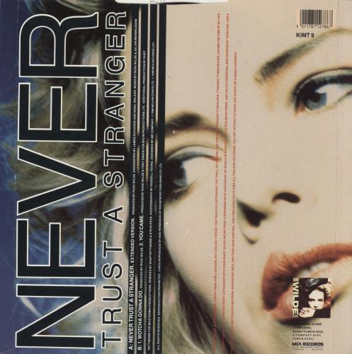 Kim Wilde Never Trust A Stranger 12" vinyl single (12 inch record / Maxi-single) UK WIL12NE44110