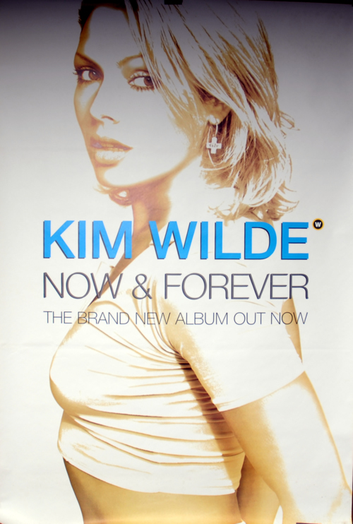 Kim Wilde Now & Forever poster UK WILPONO56789