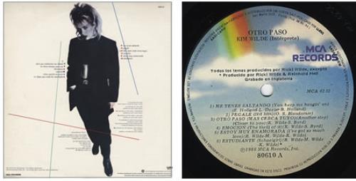 Kim Wilde Otro Paso vinyl LP album (LP record) Argentinean WILLPOT236086
