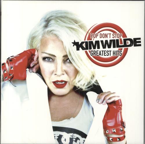 Kim Wilde Pop Don't Stop: Greatest Hits - White & Red Splatter Vinyl 3-LP vinyl record set (Triple LP Album) UK WIL3LPO858602