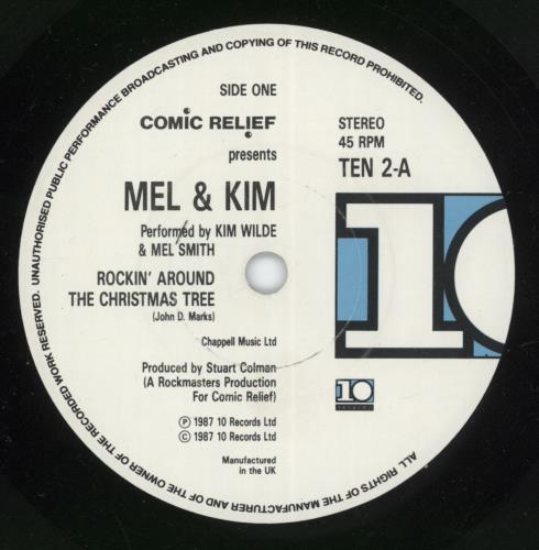 Kim Wilde Rockin' Around The Christmas Tree 7" vinyl single (7 inch record / 45) UK WIL07RO40478