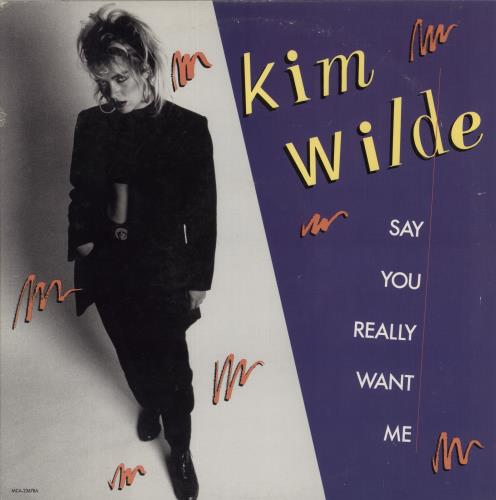 Kim Wilde Say You Really Want Me 12" vinyl single (12 inch record / Maxi-single) US WIL12SA179669