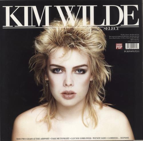 Kim Wilde Select - Clear with White Splatter Vinyl vinyl LP album (LP record) UK WILLPSE882019