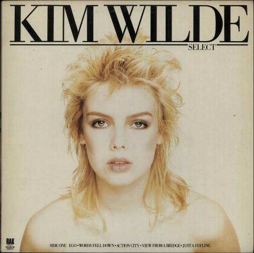 Kim Wilde Select vinyl LP album (LP record) Greek WILLPSE651157