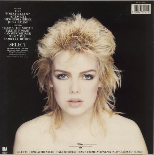 Kim Wilde Select vinyl LP album (LP record) UK WILLPSE881115