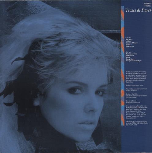Kim Wilde Teases & Dares vinyl LP album (LP record) UK WILLPTE214829