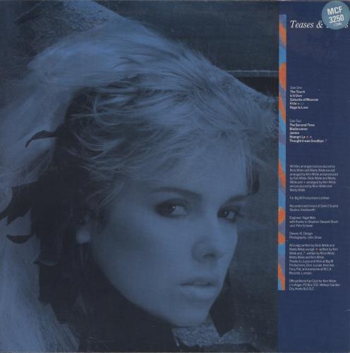 Kim Wilde Teases & Dares vinyl LP album (LP record) UK WILLPTE441623