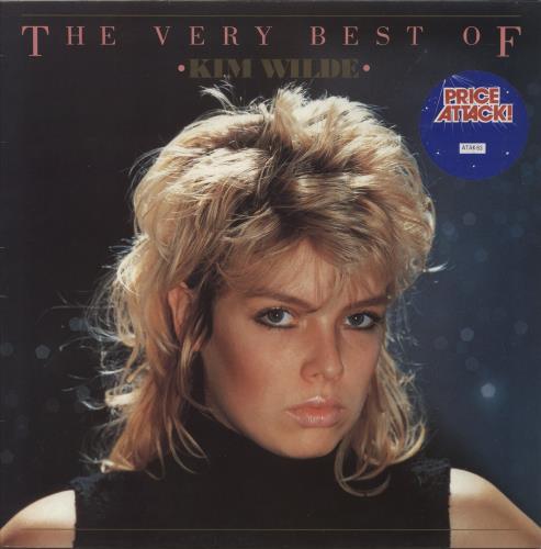 Kim Wilde The Very Best Of - Price Attack sticker vinyl LP album (LP record) UK WILLPTH881111
